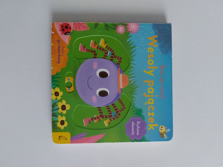 Wesoły pajączek - książka z ruchomymi elementami