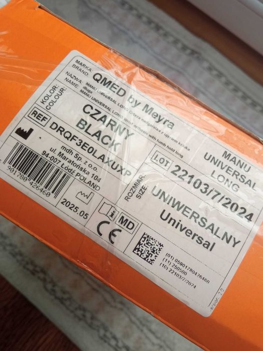 ORTEZA uniwersalna nadgarstka z ujęciem kciuka lewa/prawa