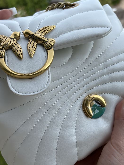 Сумка пінко пуф натуральна