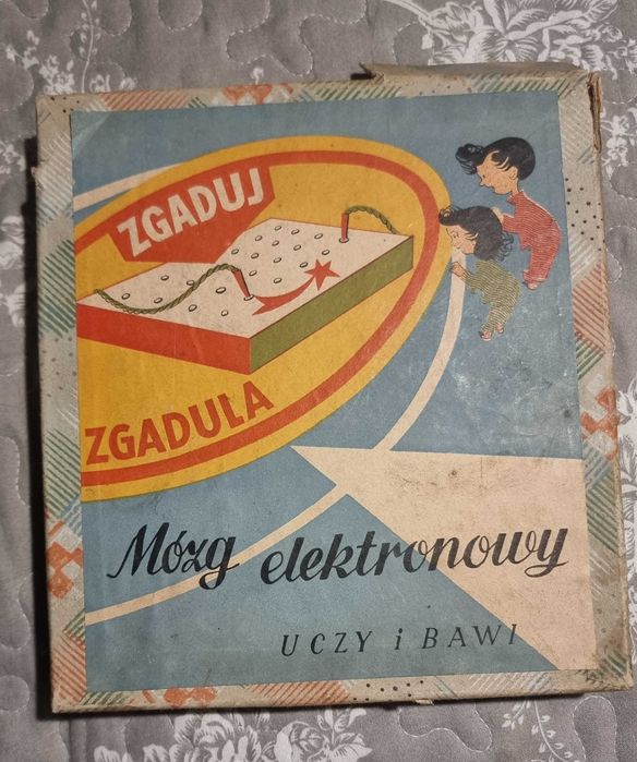 Gratka dla kolekcjonera. Stara gra "MÓZG ELEKTRONOWY"