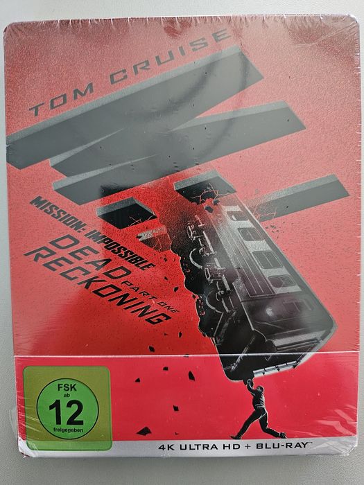 Film Blu-ray Mission Inpossible Dead Reckoning.