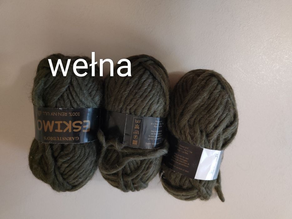 Włóczka wełna. Nowe z metką.