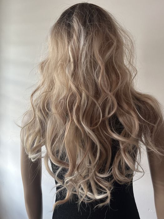 Peruka blond ombre dluga nowa