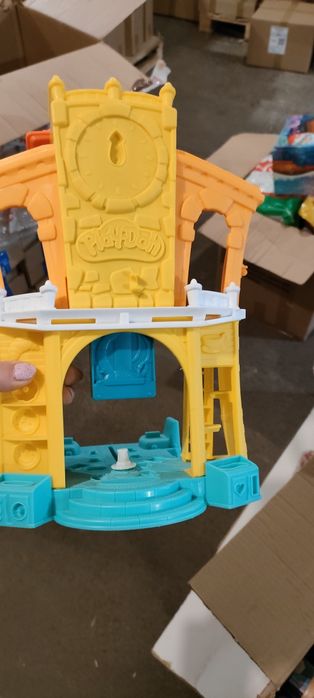 Play doh domek z zestawu