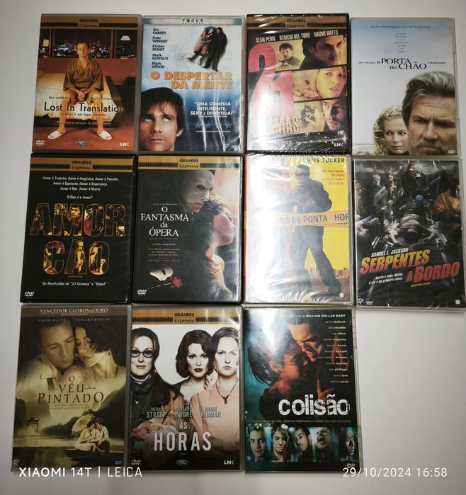 Conjunto de DVD`S