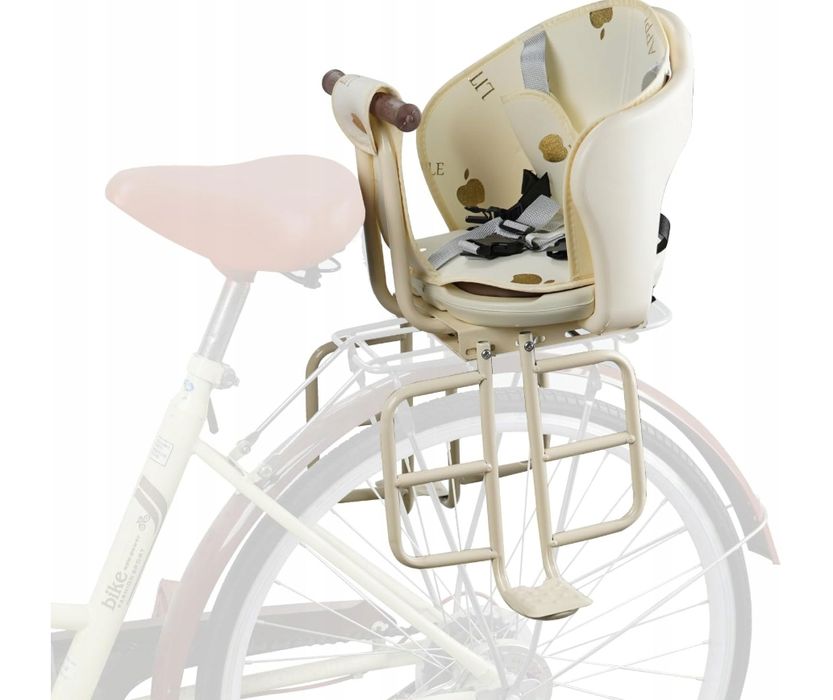 Fotelik Rowerowy Dziecięcy Ousexi Tylny 35X35Cm Regulowany Powystawowy
