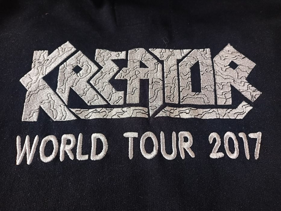 Bluza z kapturem/Kreator World Tour 2017, Official March. Kreator
