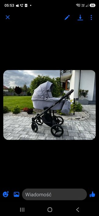 Wózek bebetto 3w1