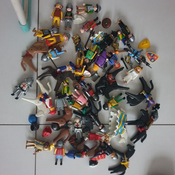 Playmobil samochody mega zestaw +ludziki