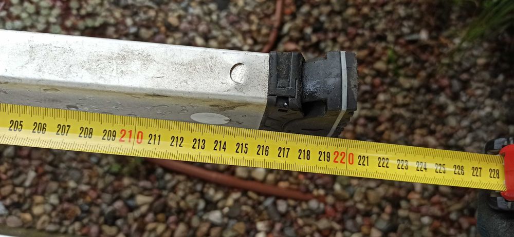 Drabina 1x7 7 szczebli MUNK 11148 aluminiowa