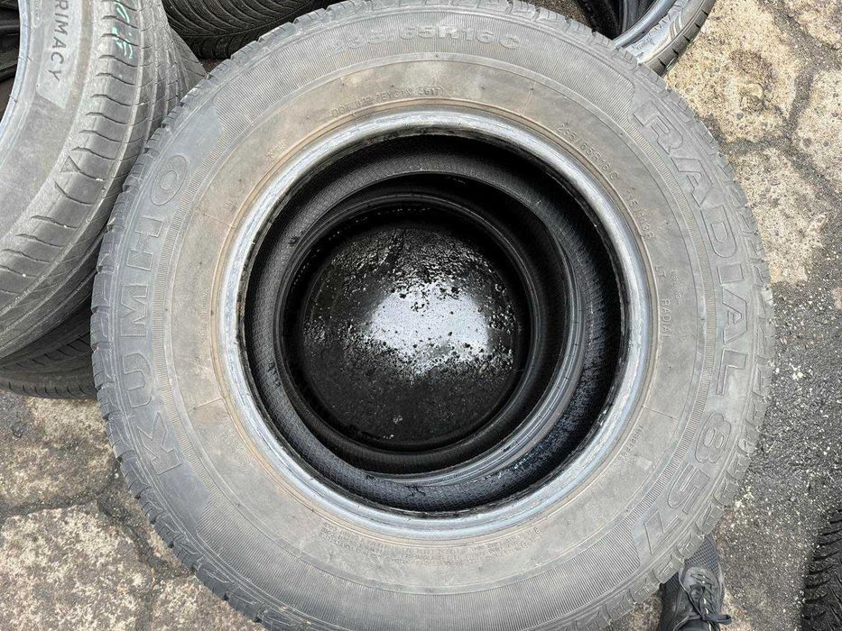 235/65R16C Kumho Radial 857 komplet opon lato 8,1mm nr6113