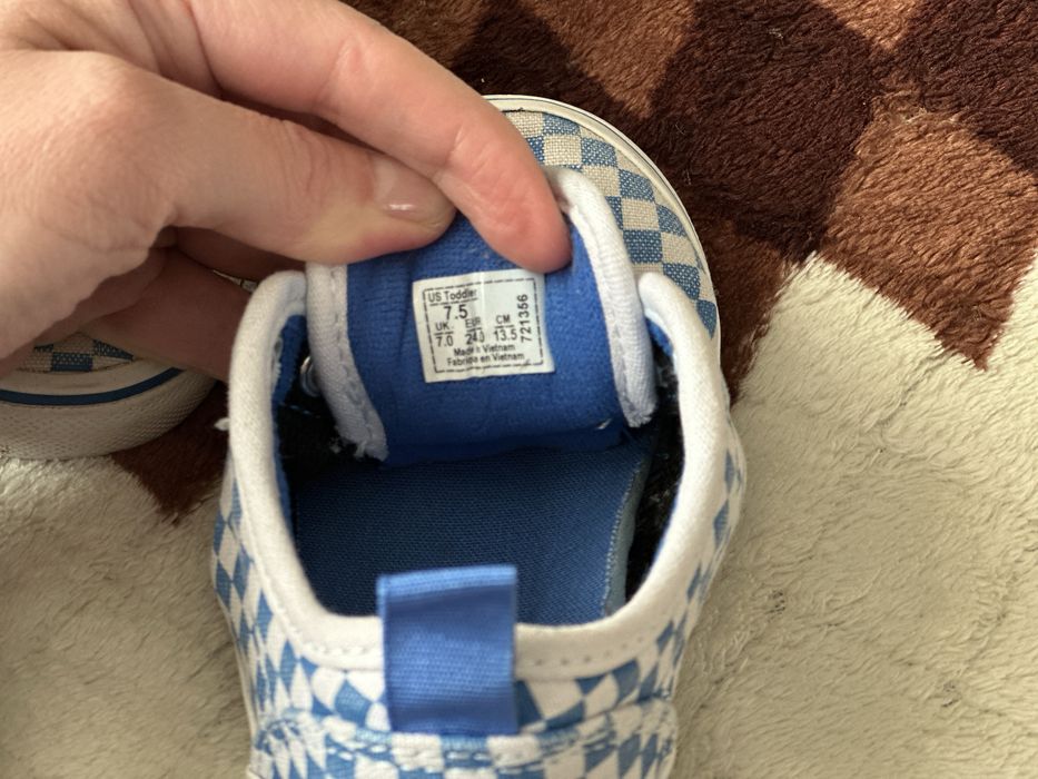 Кеди vans для хлопчика