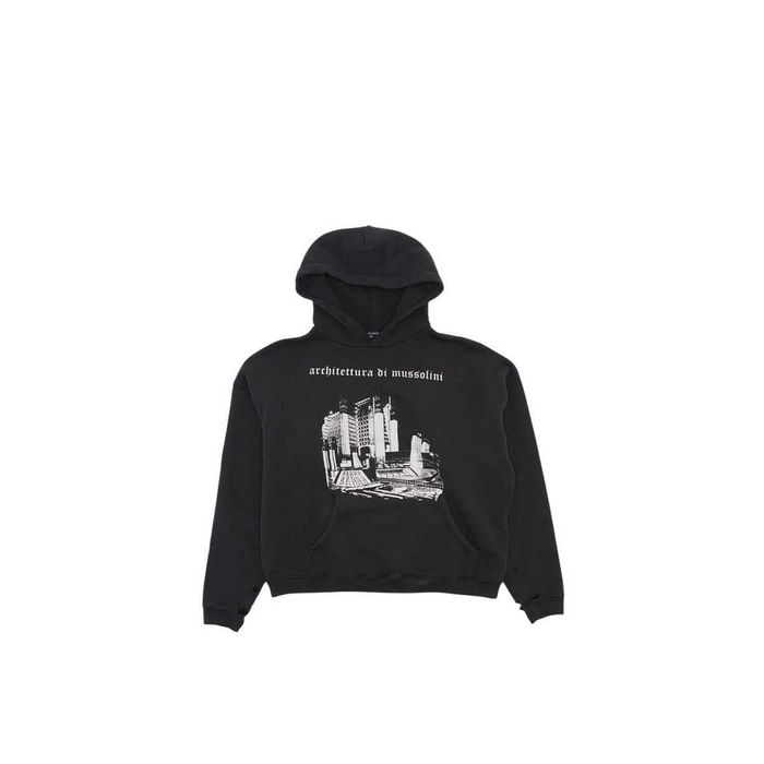Худі Enfants Riches Deprimes Architectura di Mussolini Hoodie Faded Bl