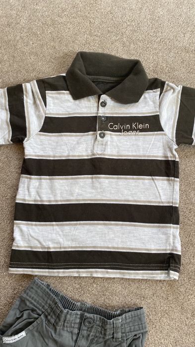 Komplet chlopięcy Calvin klein jeans 2 lata