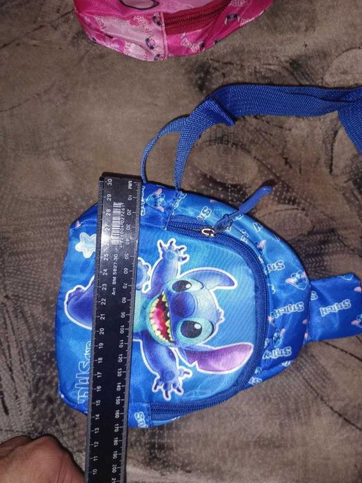 Акція! Сумка бананка дитяча нагрудна, слінг, рюкзак Стіч Stitch (детская сумка бананка слинг Стич)