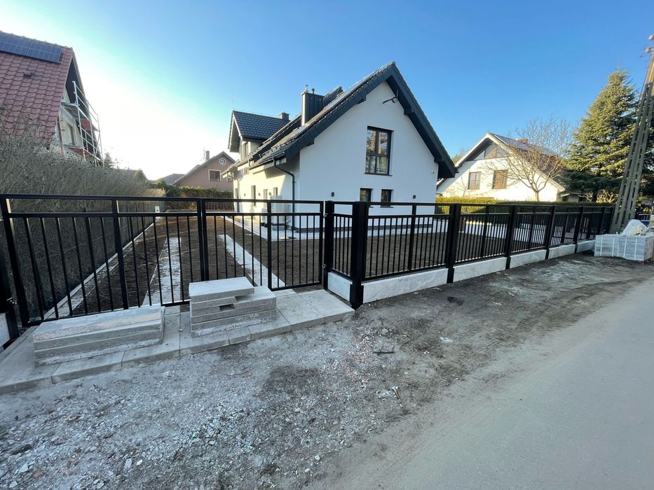 Ogrodzenia palisadowe nowoczesne , balustrady