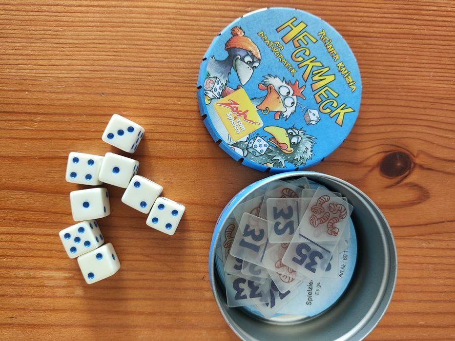 Jogo tabuleiro Heckmeck (pickomino) mini/bolso