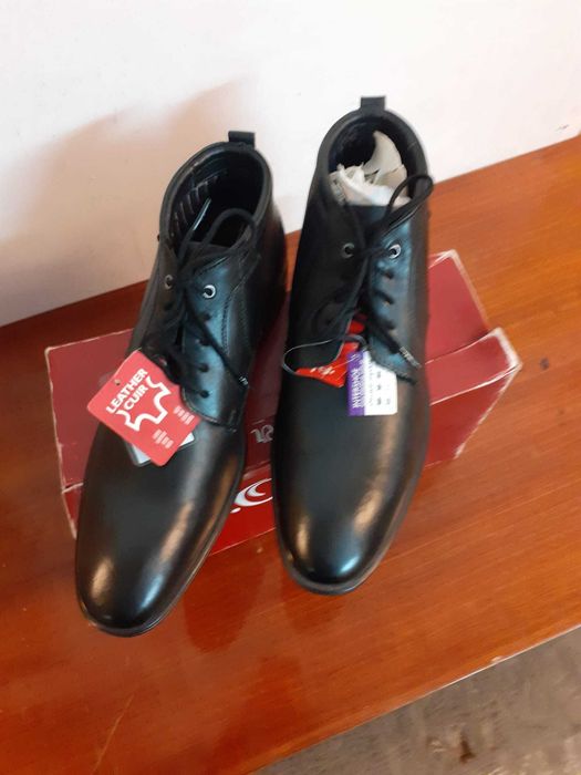 Męskie botki s'Oliver skóra r.44