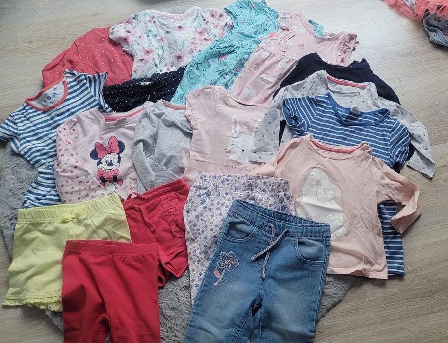 Zestaw 16 ubranek 86/92 stan bardzo dobry, super okazja!