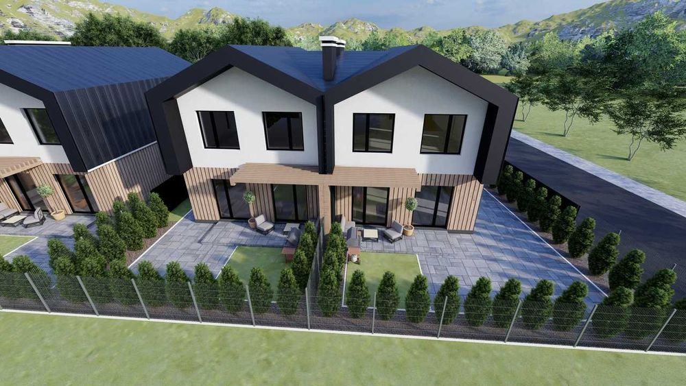 Дуплекс з гаражем неподалік АТБ / ділянка + гараж / міські комунікації