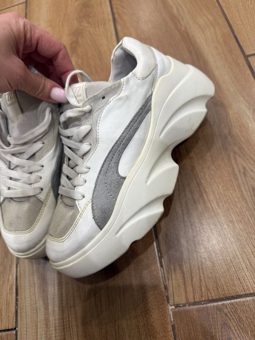 Кеди жіночі замш і шкіра zozоulia