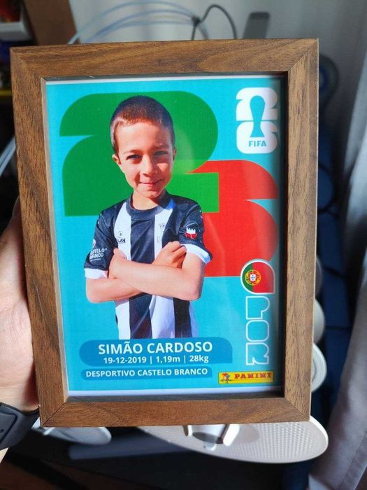 Moldura/Quadro Personalizado Mundial 2026