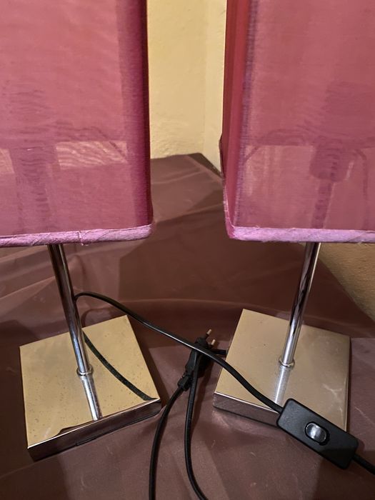 Candeeiros praticos rosa velho