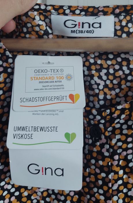 Nowa Bluzka r.38 , wzorzysta , 100% wiskoza