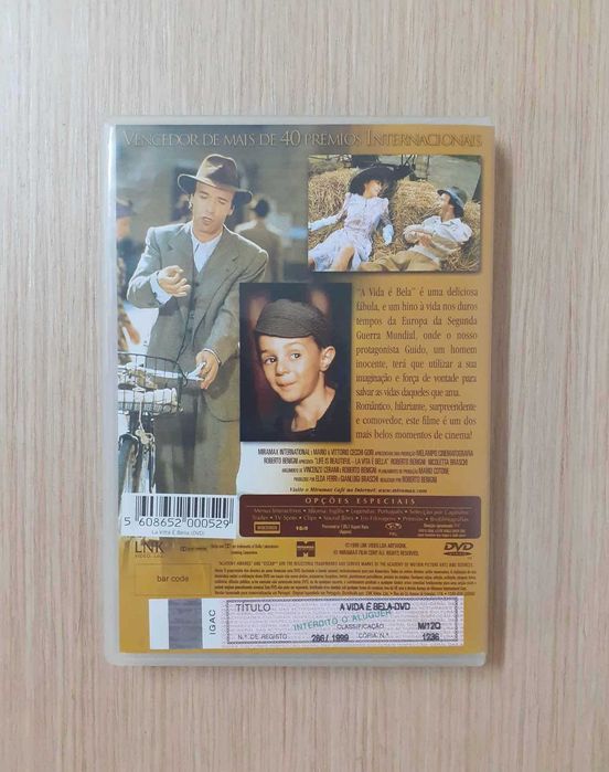 A Vida É Bela (1997) - DVD