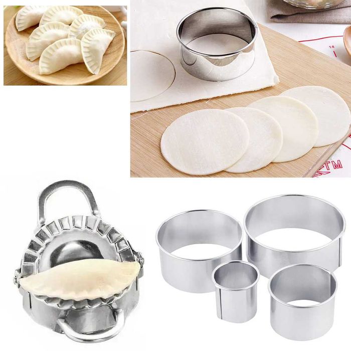 Форма для вареников с набором для вырубки теста для пельменей