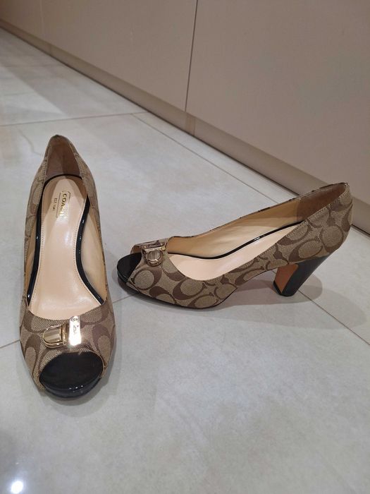 coach czółenka szpilki nowe 39 / 40