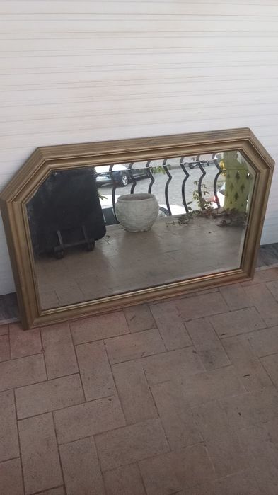 ESPELHO Exagonal 90x55Cm. Bom