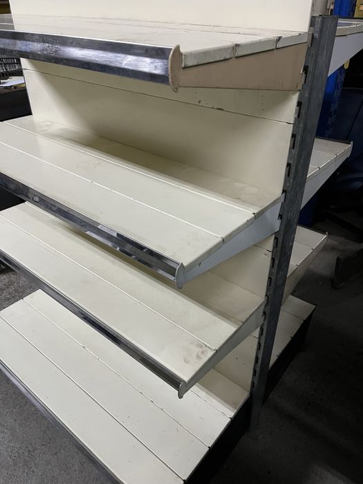 Estante dupla 1 modulo de 1.00mt ideal para supermercado , etc