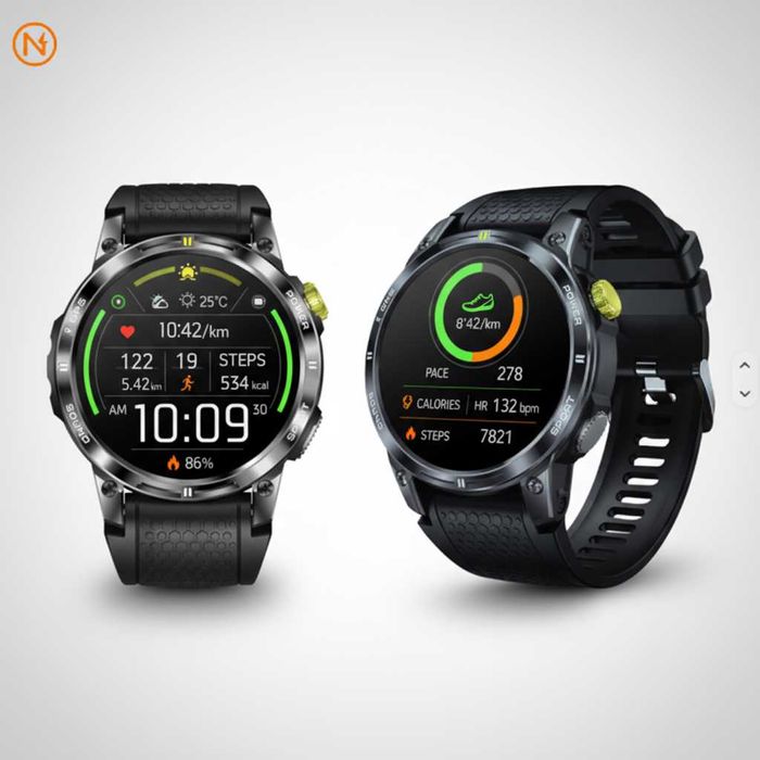Smartwatch NEXTRON NX18 PRO AMOLED GPS IP68 – sportowy, rozmowy BT