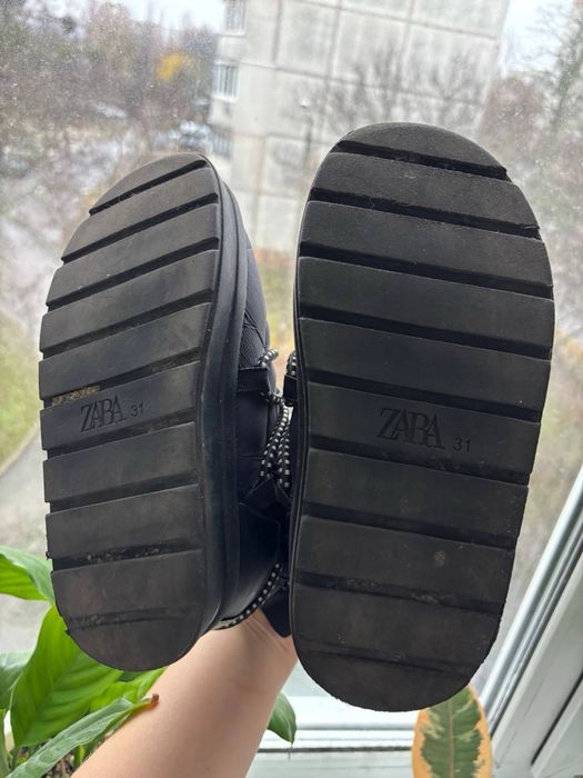 Дитячі зимові дутіки Zara 31 розмір