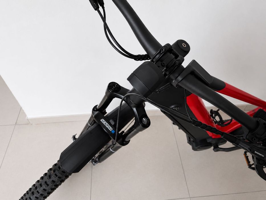 Rower elektryczny turystyczny z manetką gazu Ecobike RX 500 Black Red SUV - 432 km - rok: 2025; bateria 20Ah; rama '17 [160-177cm]; rozmiar: S