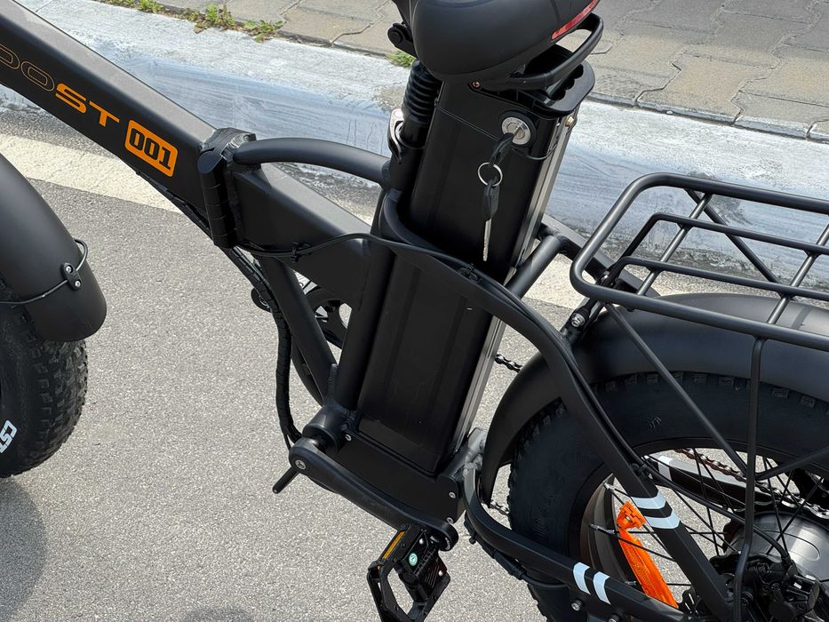Електровелосипед X-BOOST SO1 (18 ампер | 650 Ват), Фетбайк на широких колесах+Гідравлічні гальма