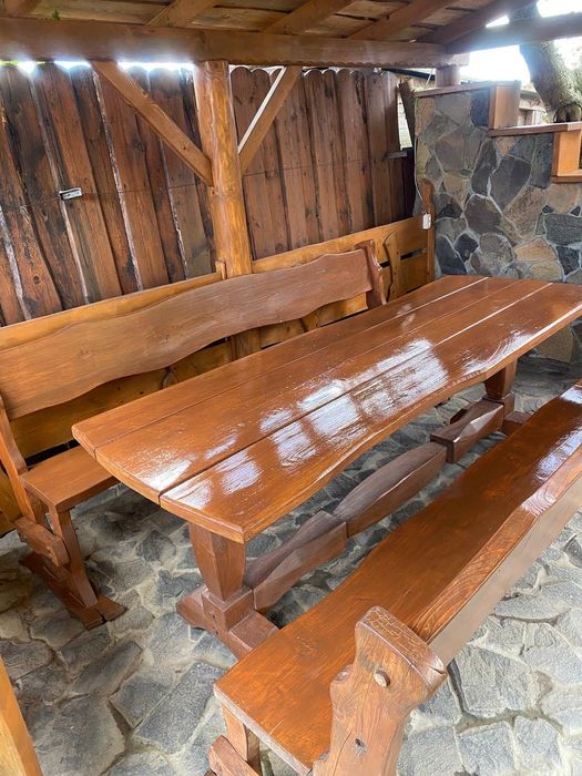 Садові меблі з дерева