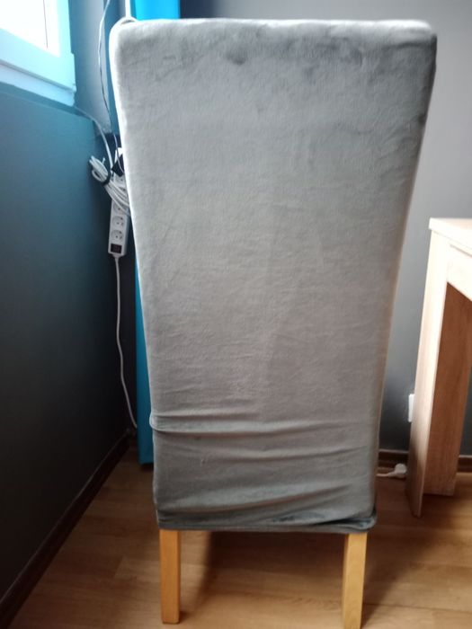 Pokrowce na krzesła 4 szt. Welur