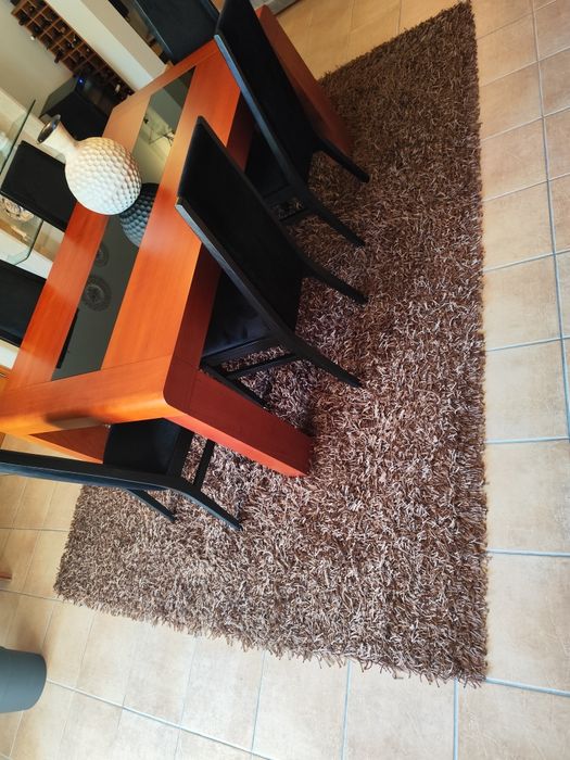 Carpete castanho 210*310