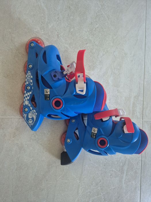 Rolki Oxelo decathlon jak nowe 28-30