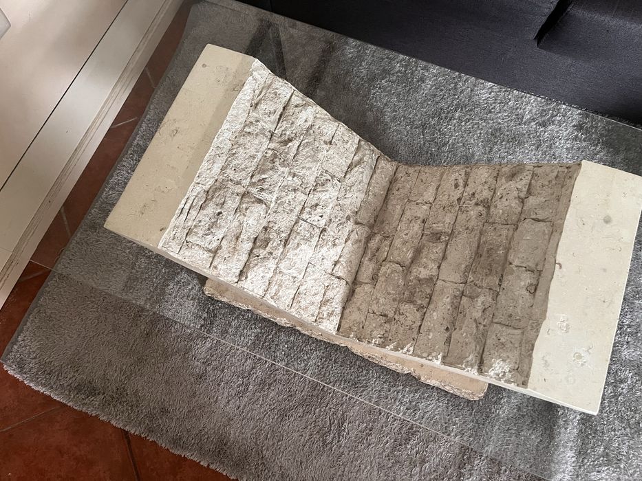 Mesa de centro em vidro