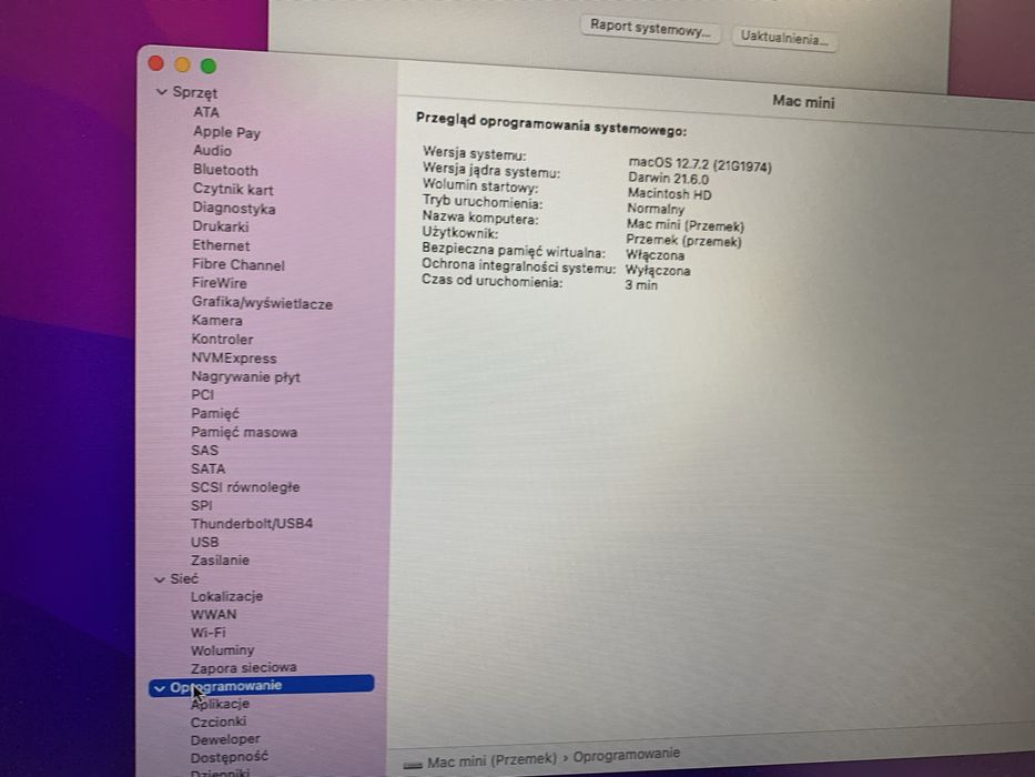 Mac Mini 5.1 macOS Monterey