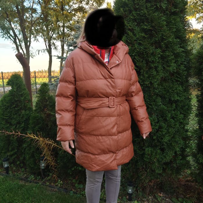 Kurtka 42 rainbow Bonprix XL ruda ceglana