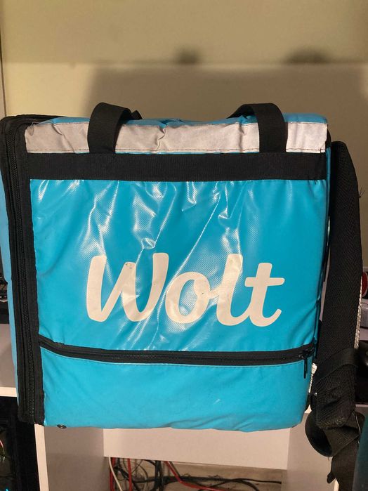 Torba termiczna / Plecak kurierski Wolt – W pełni sprawna.