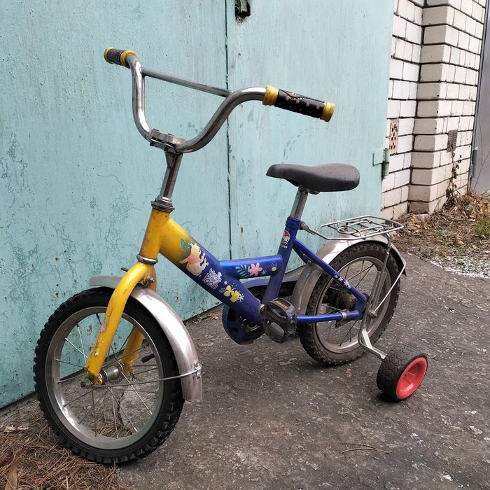 ВЕЛОСИПЕД ДИТЯЧИЙ з додатковими колещатами