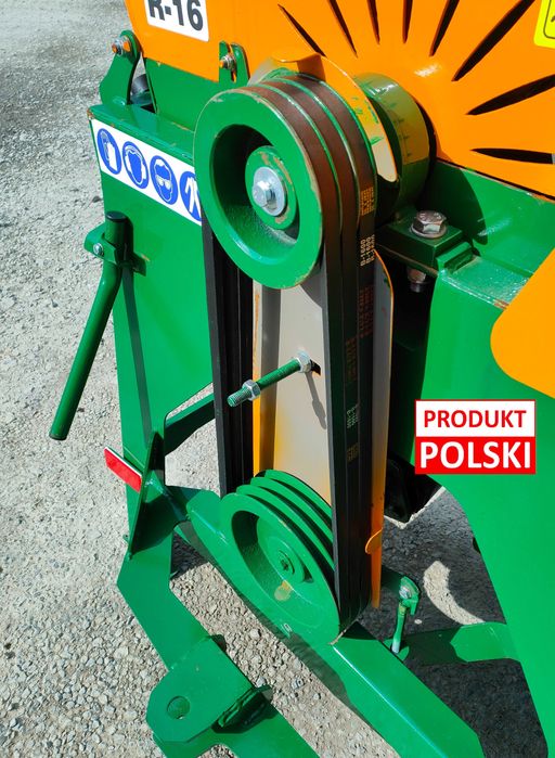 Rozdrabniacz SELMAR R-16 rębak do gałęzi z posuwem mechanicznym-DOWÓZ