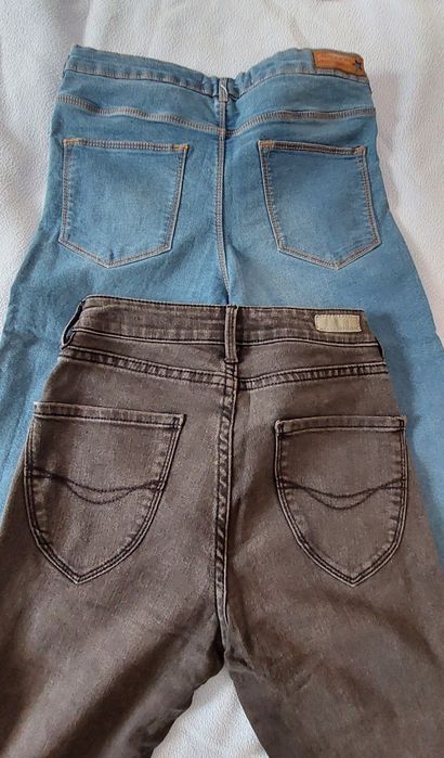 5 Pares Calças - tam 34/S/ 12 anos