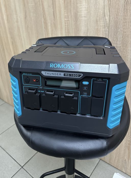Зарядна станція ROMOSS RS1500 1500 ВТ НОВА!
