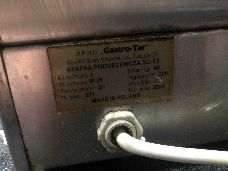Теплова вітрина  So-12 Szafka podgrzewana